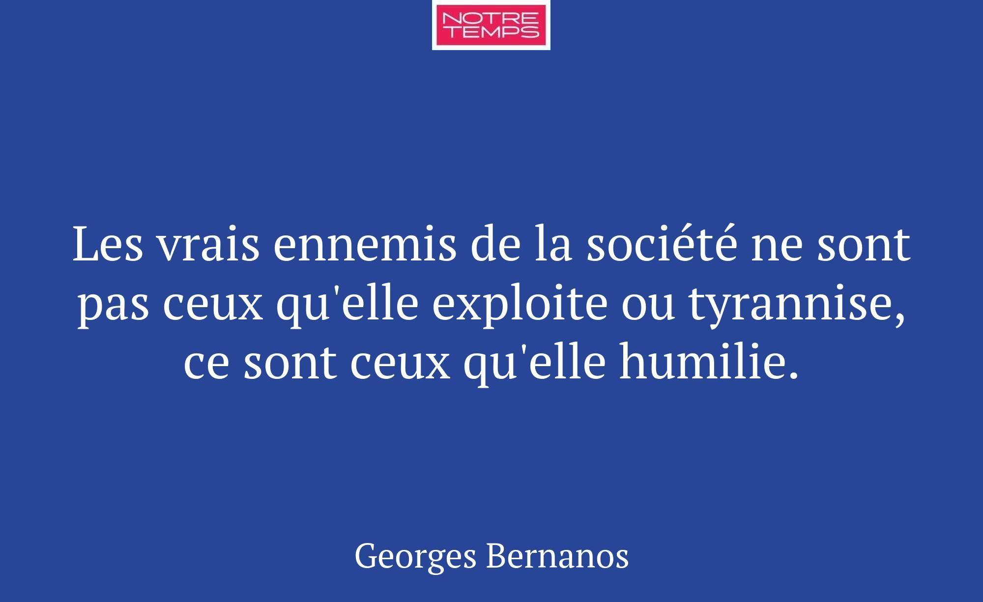 Les vrais ennemis de la société ne sont pas ceux q...