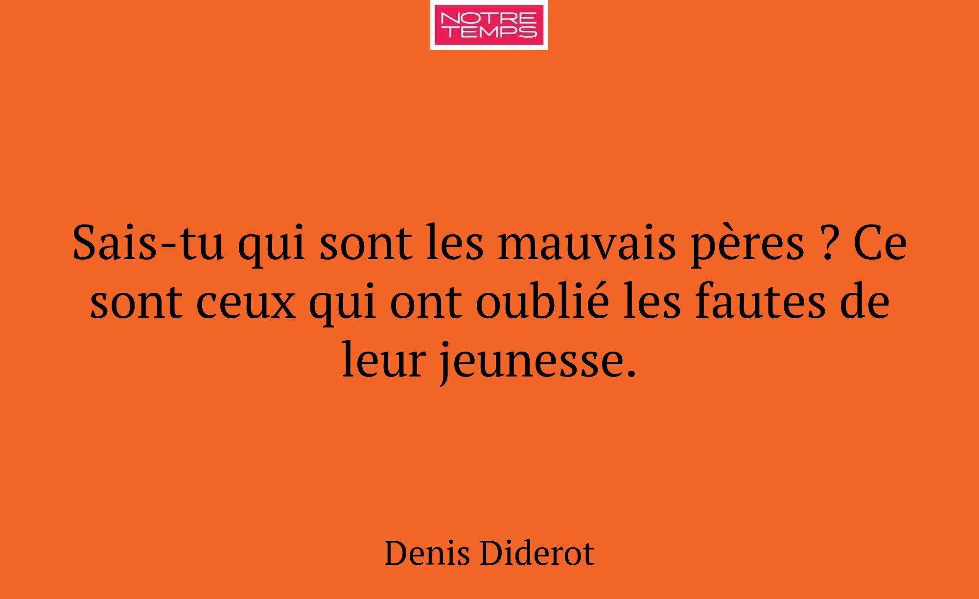 Sais-tu qui sont les mauvais pères ? Ce sont ceux...