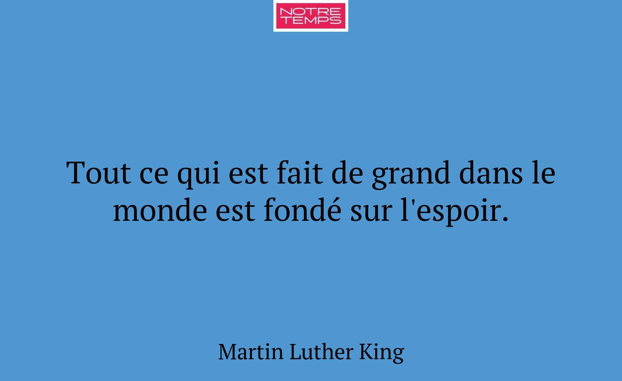 Tout ce qui est fait de grand dans le monde est fo...