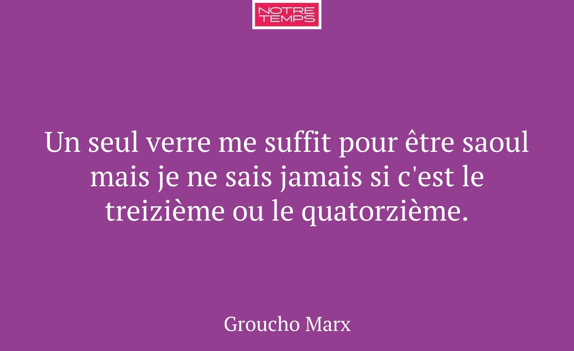 Un seul verre me suffit pour être saoul mais je ne...