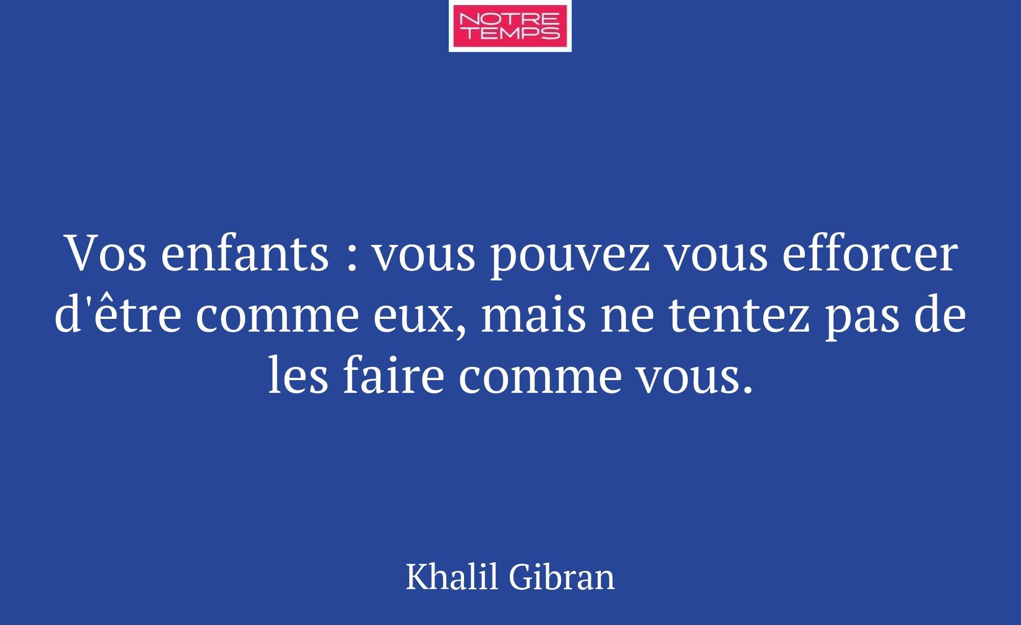 Vos enfants : vous pouvez vous efforcer d'être com...
