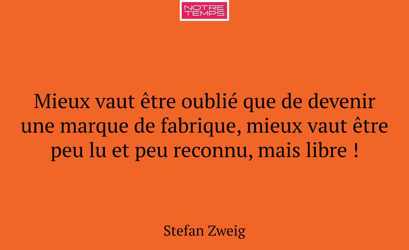 Mieux vaut être oublié que de devenir une marque d...