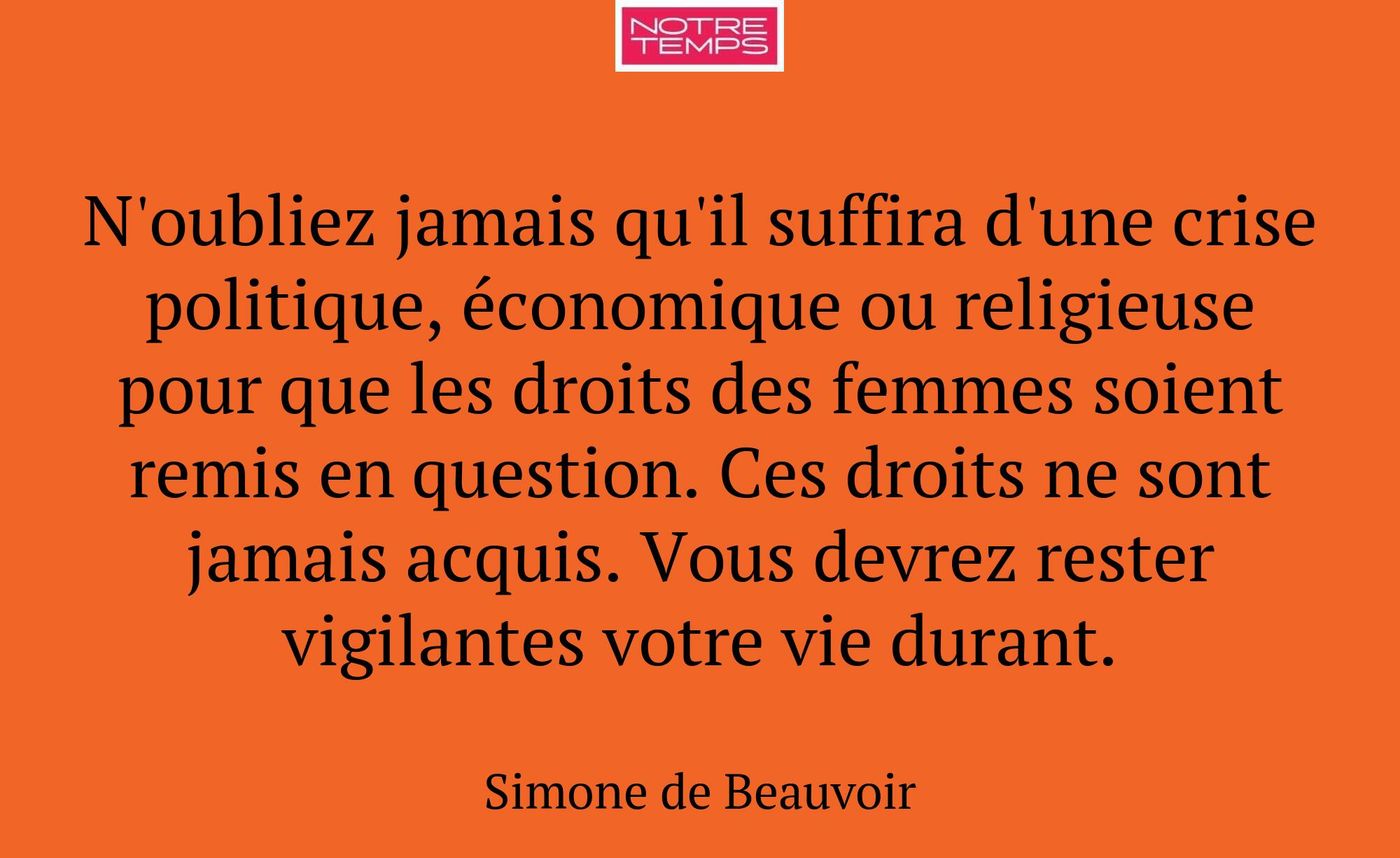 N'oubliez jamais qu'il suffira d'une crise politiq...