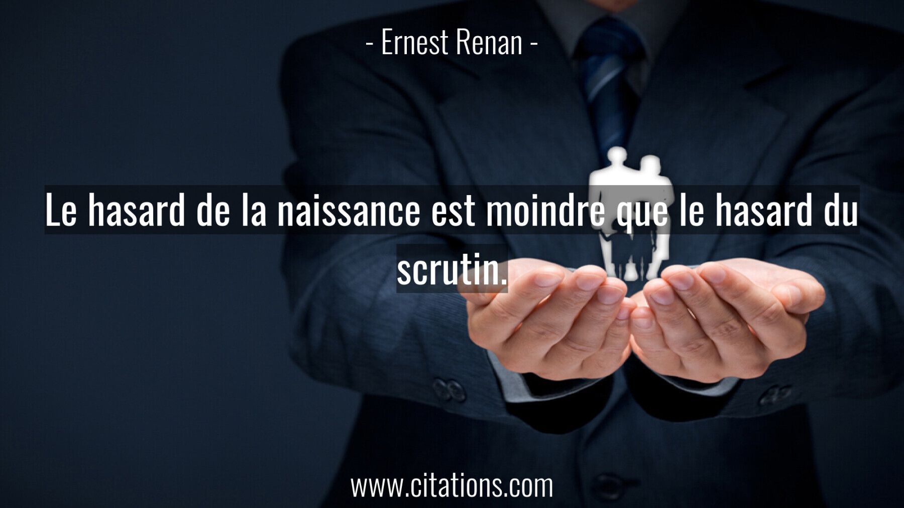 Le Hasard De La Naissance Est Moindre Que Le Hasard Du Scrutin