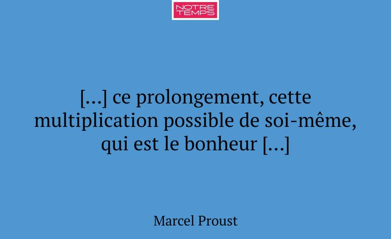 […] ce prolongement, cette multiplication possible...