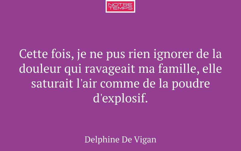 Cette fois, je ne pus rien ignorer de la douleur qui ravageait ma famille, elle saturait l'air comme de la poudre d'explosif.
