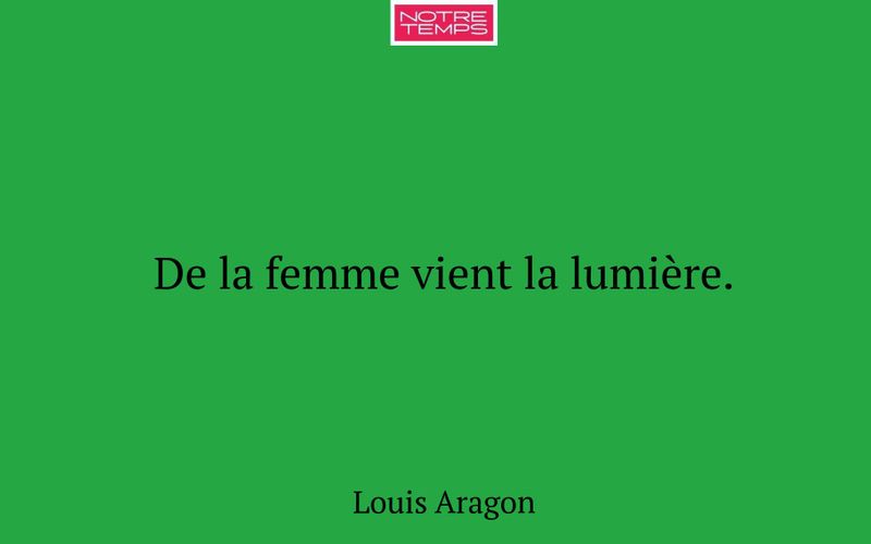De la femme vient la lumière.