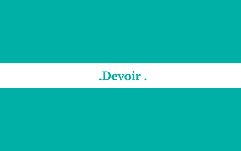 Devoir