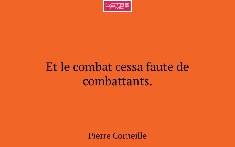Et le combat cessa faute de combattants.
