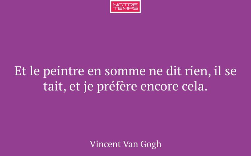 Et le peintre en somme ne dit rien, il se tait, et je préfère encore cela.