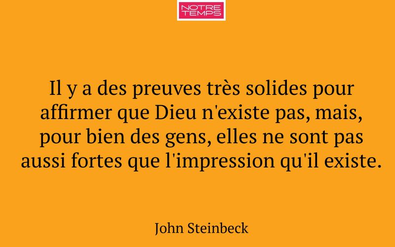 Il y a des preuves très solides pour affirmer que Dieu n'existe pas, mais, pour bien des gens, elles ne sont pas aussi fortes que l'impression qu'il existe.