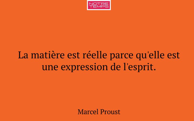 La matière est réelle parce qu'elle est une expression de l'esprit.