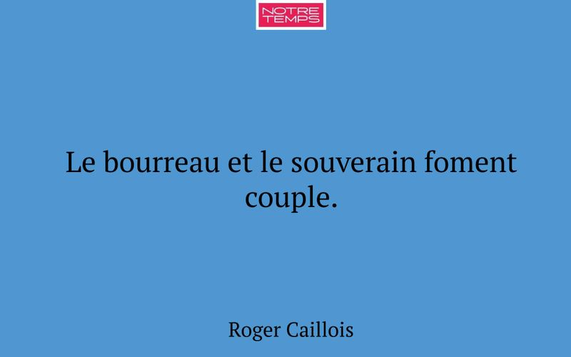 Le bourreau et le souverain foment couple.