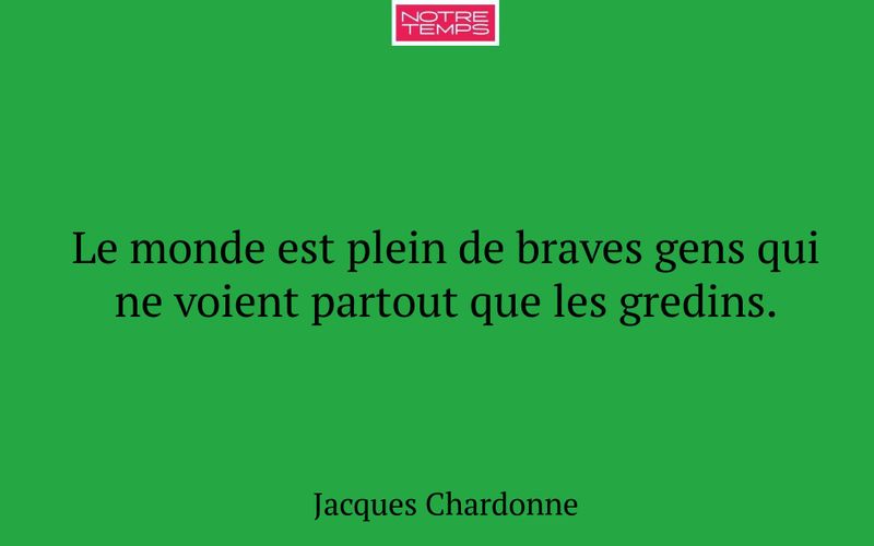 Le monde est plein de braves gens qui ne voient partout que les gredins.