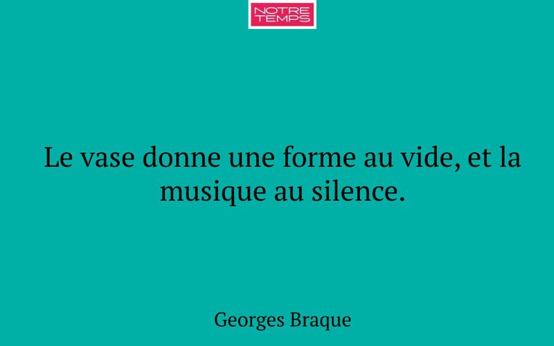 Le vase donne une forme au vide, et la musique au silence.