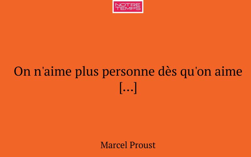 On n'aime plus personne dès qu'on aime […]