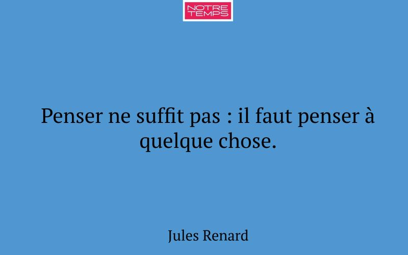 Penser ne suffit pas : il faut penser à quelque chose.