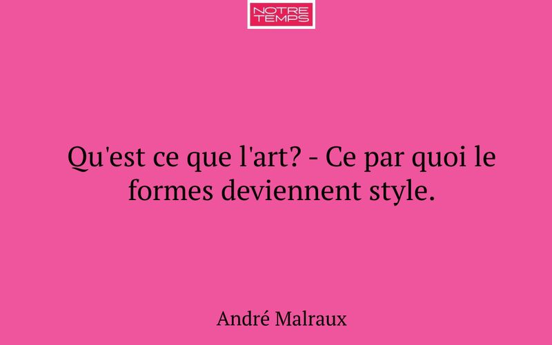 Qu'est ce que l'art? - Ce par quoi le formes deviennent style.